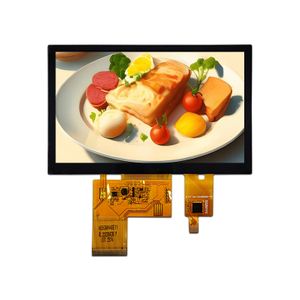 &Eacute;cran LCD tactile capacitif de 5 pouces, interface RVB 800 &times; 480, assemblage de module LCD TFT-LCD