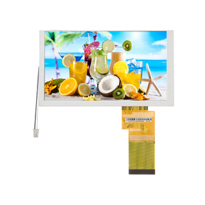 Tela LCD de 6,2 polegadas Interface RGB 800 &times; 480 M&oacute;dulo de exibi&ccedil;&atilde;o de cristal l&iacute;quido TFT-LCD de 6,2 polegadas