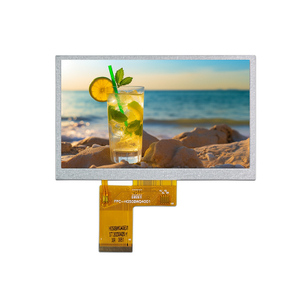 شاشة LCD مقاس 5 بوصات، واجهة 480&times;272 RGB، وحدة عرض TFT-LCD مقاس 5 بوصات